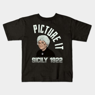 Picture it, Sicily, 1922 Kids T-Shirt